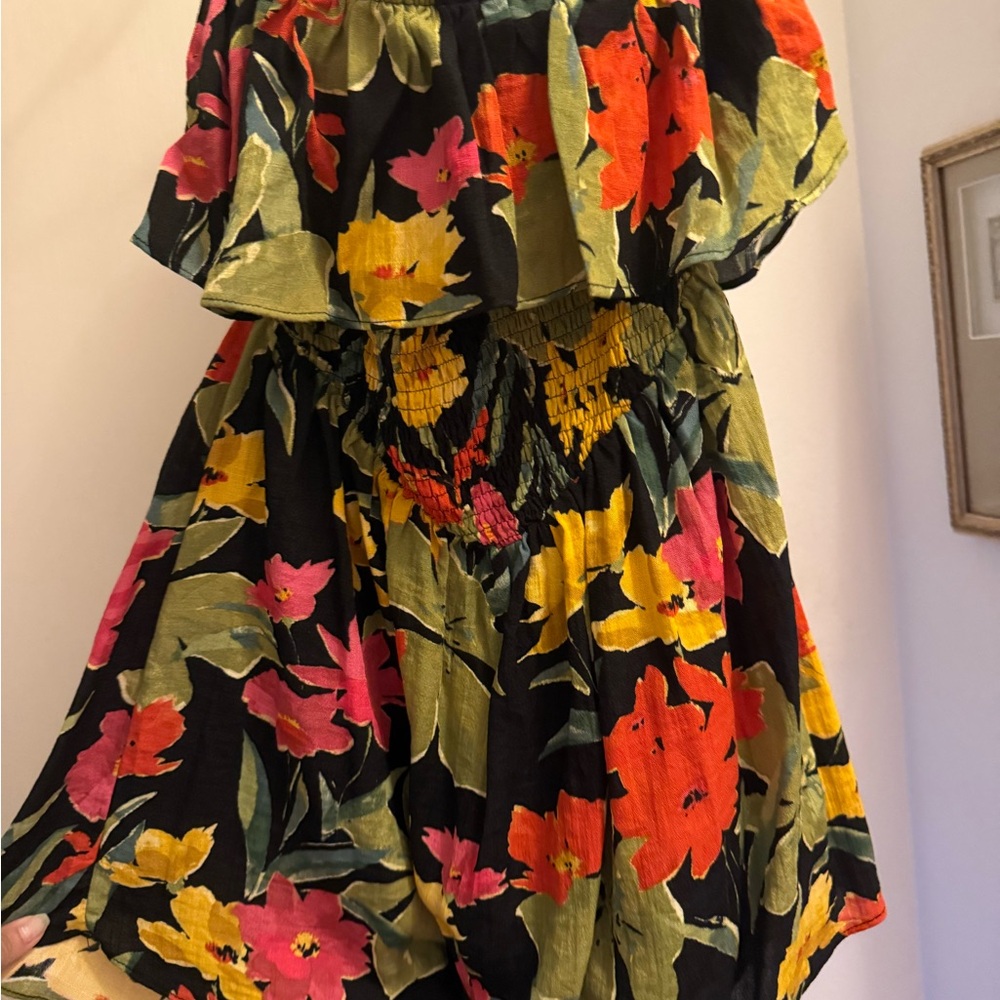 NWT Floral Off-Shoulder ROMPER